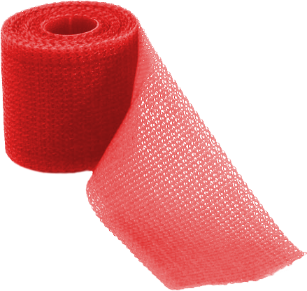 ALTOCAST Fieberglas Stützverband - Breite 5 cm - Farbe Red