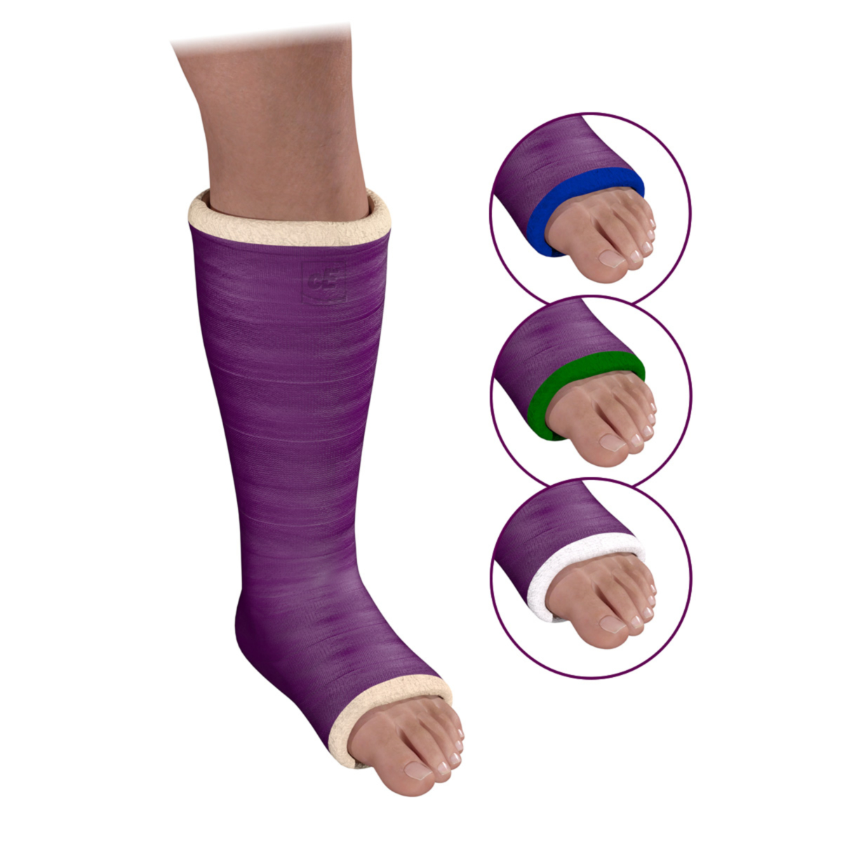 ALTOCAST Set Unterschenkel Frottee